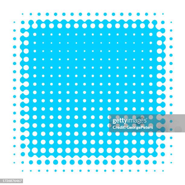 square shape half tone background - semiconductor water stock illustrations