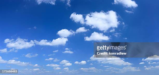 xxxl céu azul panorama - só céu - fotografias e filmes do acervo