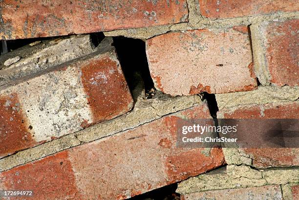 structural survey - foundation cracks stock pictures, royalty-free photos & images