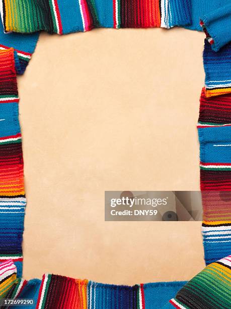 mexican blankets - mexican culture stock pictures, royalty-free photos & images