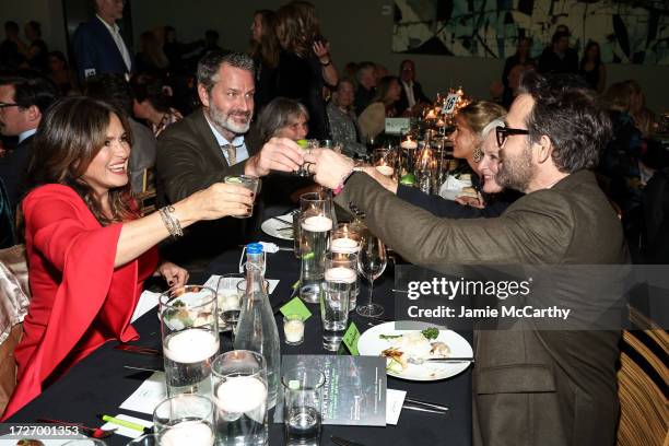 Mariska Hargitay, Peter Hermann, Glenn Close, and Ryan Reynolds attend Revels & Revelations 11 hosted by Bring Change To Mind in support of teen...