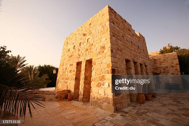 Small oriental stone house
