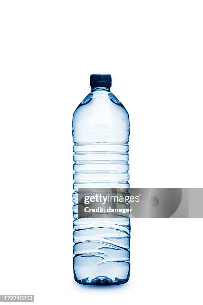 bottle of water - liter stock pictures, royalty-free photos & images