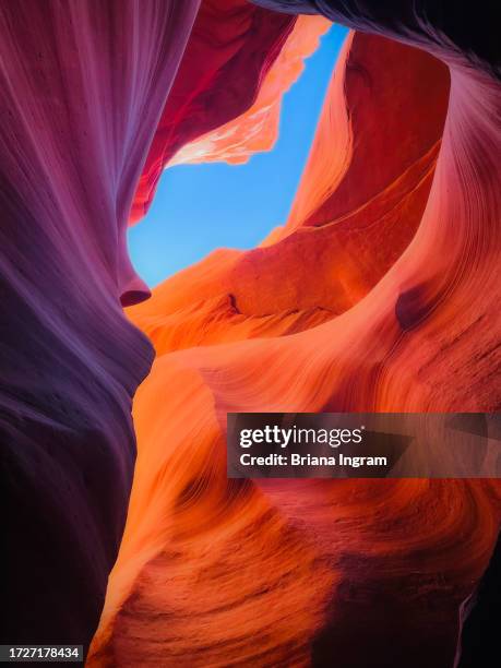 antelope canyon - sandsten bildbanksfoton och bilder