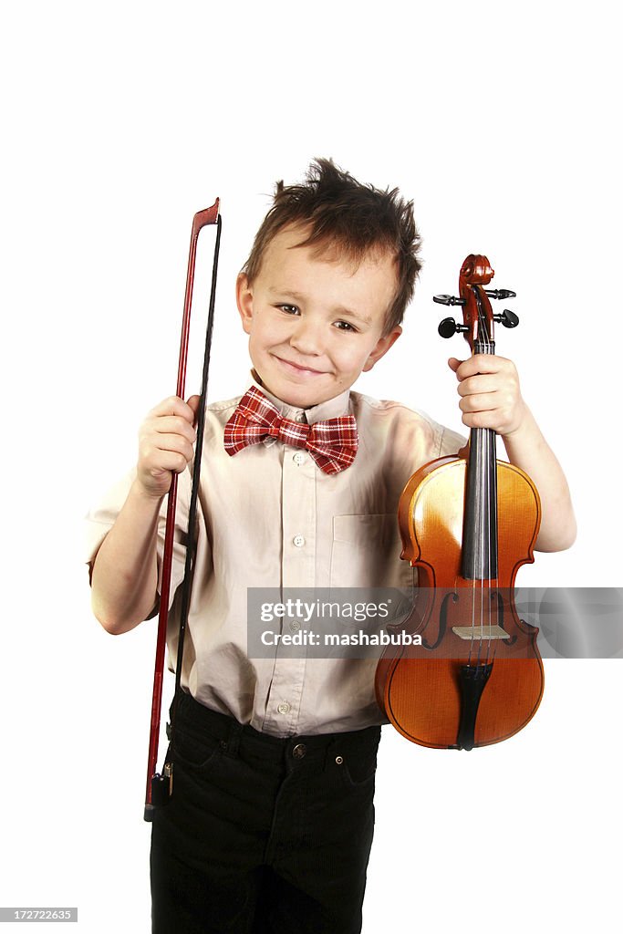 Young violinist