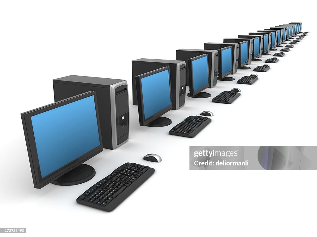 Worksation Comouter With Example Computer Workstation High-Res Stock Photo - Getty Images