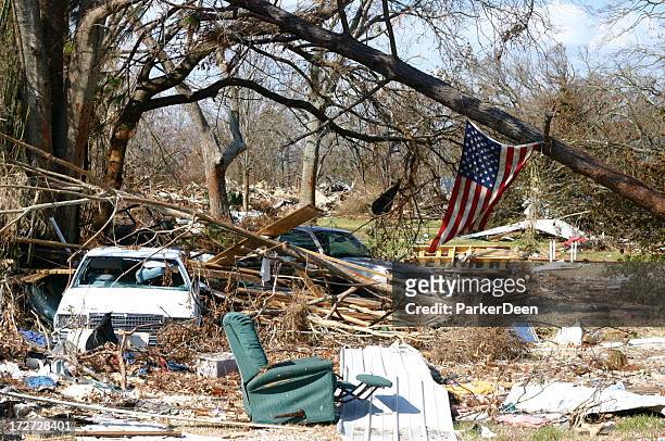 hurricane katrina - tornado stockfoto's en -beelden