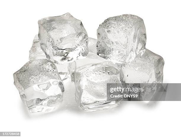 ice cubes - ice cube stock pictures, royalty-free photos & images