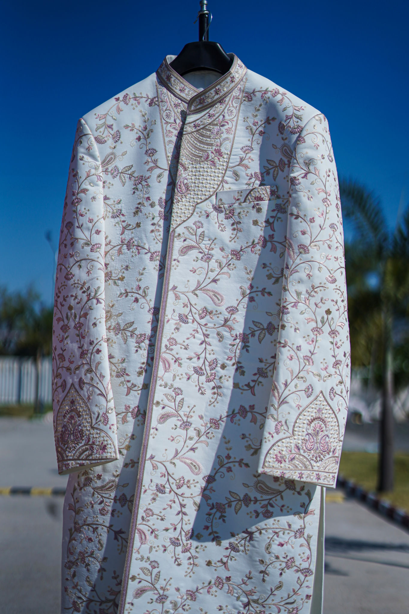 sherwani embroidery