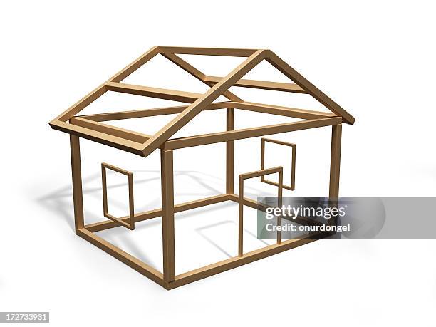 home design - fertighaus stock-fotos und bilder