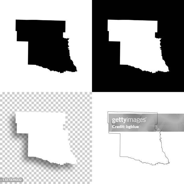 pike county, arkansas. maps for design. blank, white and black backgrounds - murfreesboro tennessee stock illustrations
