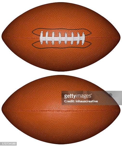 football - american football ball stock pictures, royalty-free photos & images
