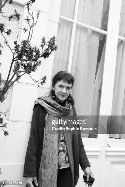 Nancy Huston, une femme de lettres franco-canadienne, invitée aux Etonnants Voyageurs à Saint-Malo, le 5 juin 2022.