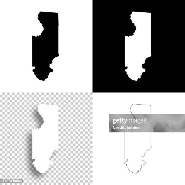 Columbia County Florida Maps For Design Blank White And Black Backgrounds High-Res Vector Graphic