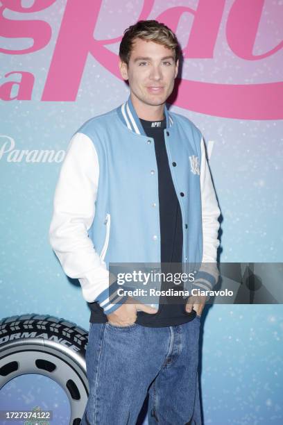 Alberto De Pisis attends the photocall for the third season of MTv Drag Race Italy on October 09, 2023 in Milan, Italy.