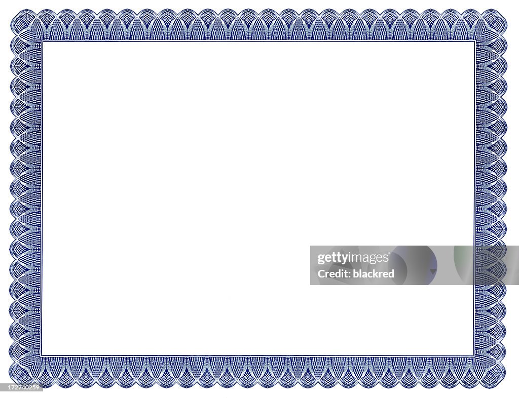 Telaio di certificato