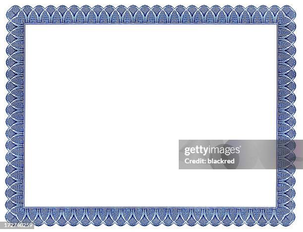 certificate frame - certificate border stock pictures, royalty-free photos & images