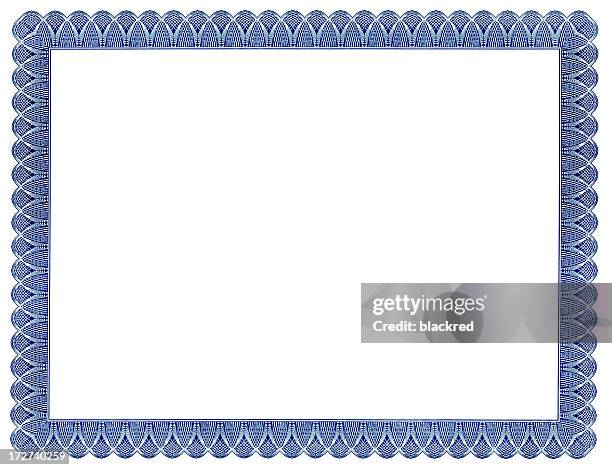 certificado frame - certidão imagens e fotografias de stock
