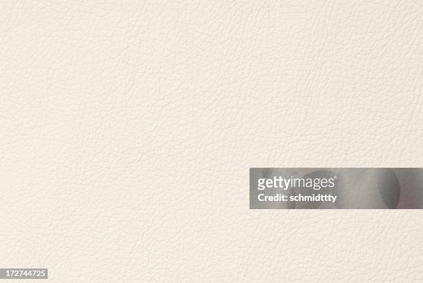 hi-res white leather image - leather texture stock pictures, royalty-free photos & images