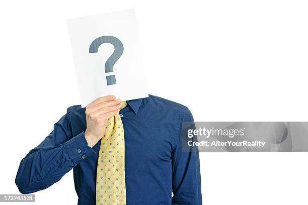 guy mit einem symbol-serie - gesicht verstecken stock-fotos und bilder