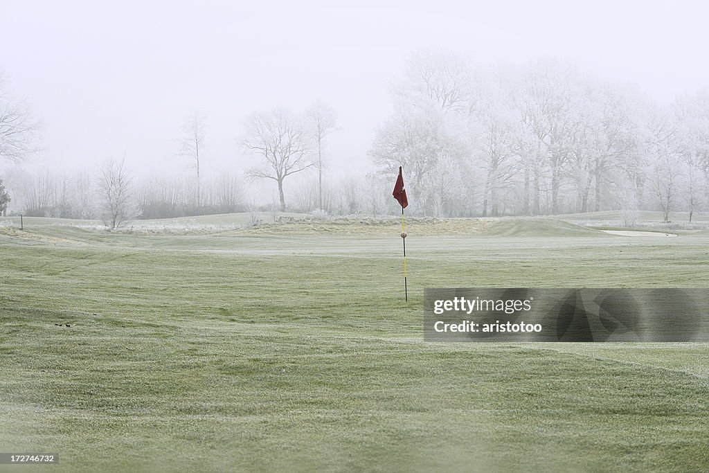 Frost on Putting Green