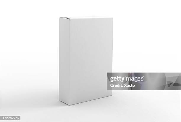 blank box template - 3d boxes bildbanksfoton och bilder