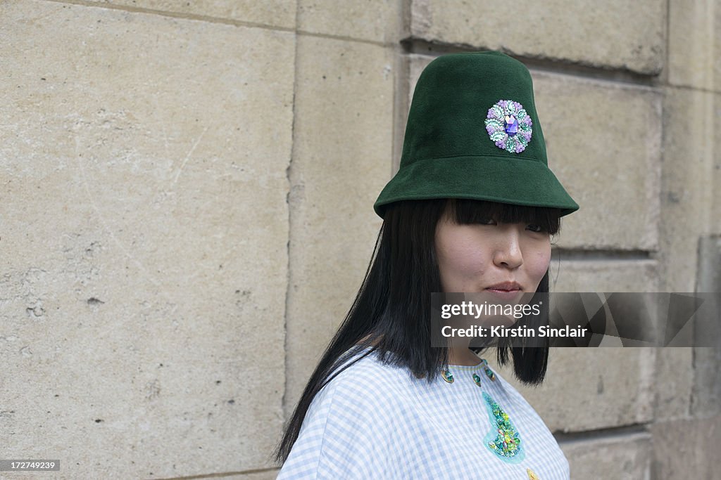 Street Style Day 3 - Paris Fashion Week Haute Couture F/W 2013-2014