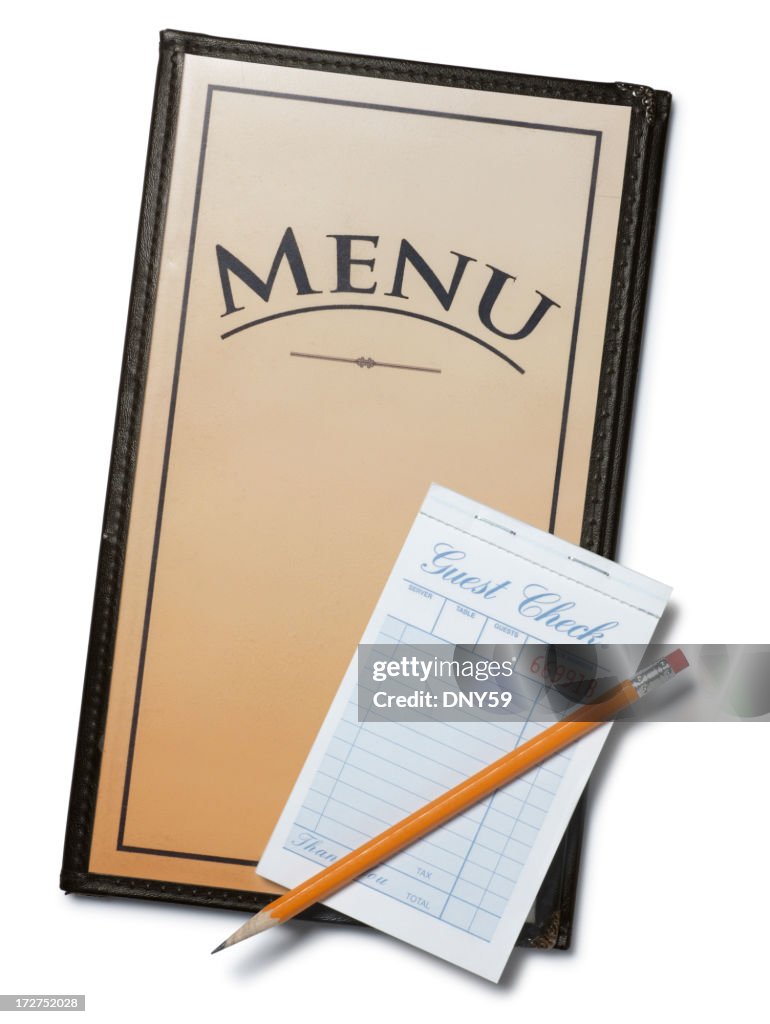 Menu & Guest Check