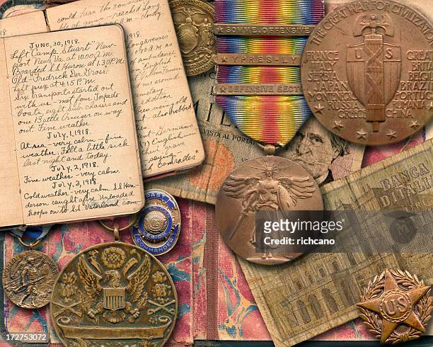 war memorabilia - world war i stock pictures, royalty-free photos & images
