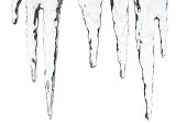 icicles with detailed clipping path