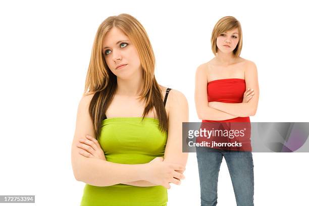 disagreement - sibling jealousy stock pictures, royalty-free photos & images