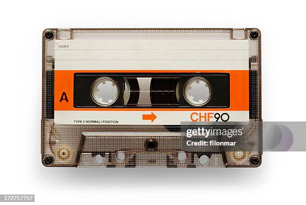 música pode - cassete de áudio imagens e fotografias de stock