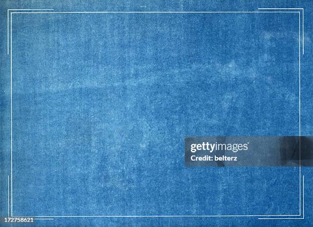 Blue Rant Frame 714 Framed Blueprints Stock Photos, High-Res Pictures, and Images ...