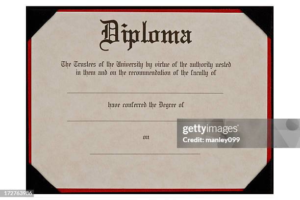 generic educational diploma - diploma stock pictures, royalty-free photos & images