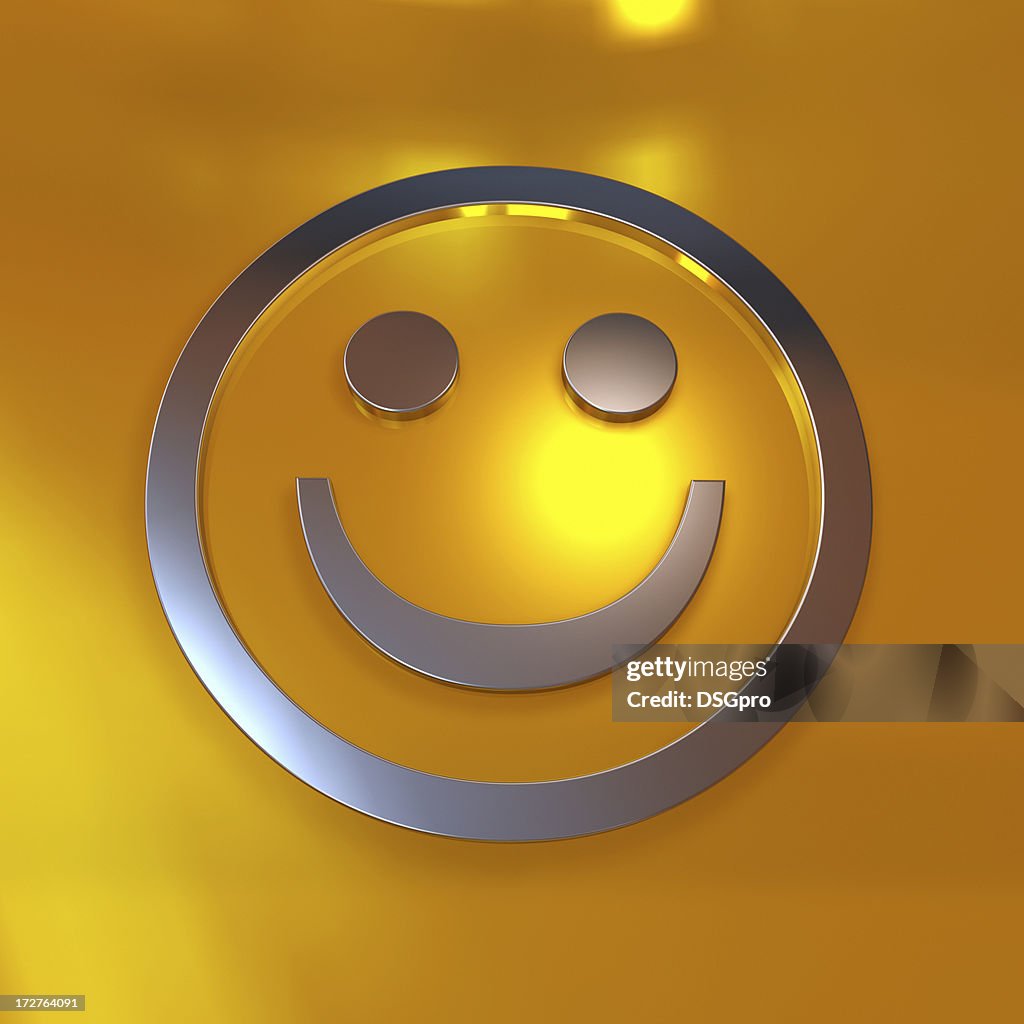 Abstract smile