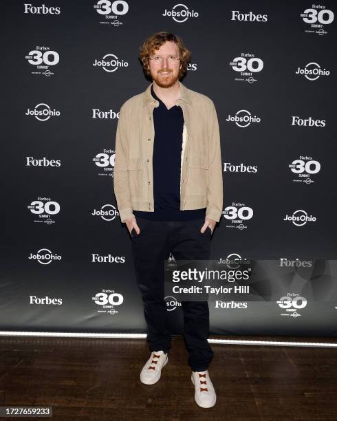 Luminar founder Austin Russell attends the 2023 Forbes 30 Under 30 Summit at Cleveland Public Auditorium on October 09, 2023 in Cleveland, Ohio.