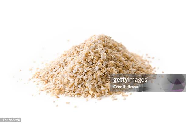 oat bran - bran stock pictures, royalty-free photos & images