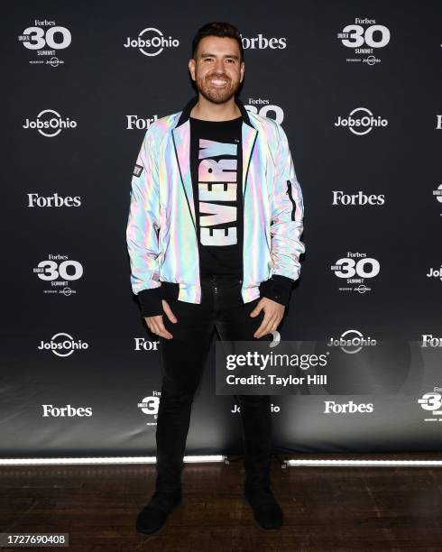 Arturo Elizondo attends the 2023 Forbes 30 Under 30 Summit at Cleveland Public Auditorium on October 09, 2023 in Cleveland, Ohio.