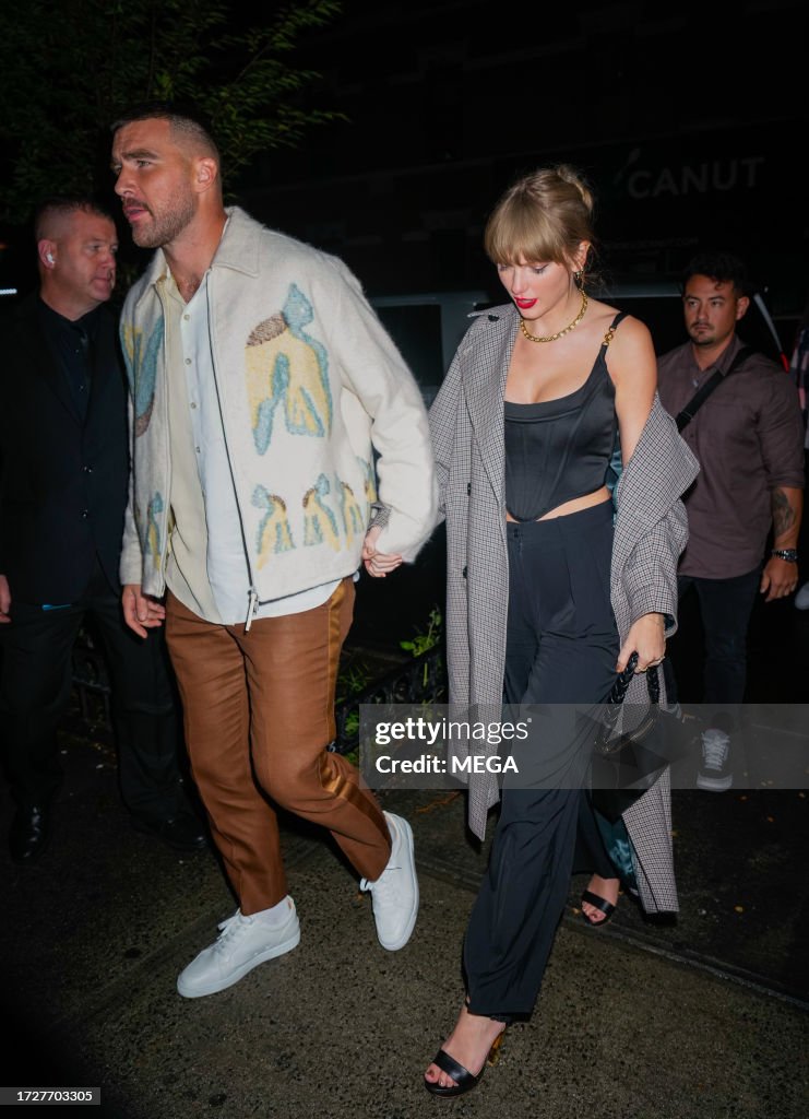 Celebrity Sightings In New York - October 15, 2023