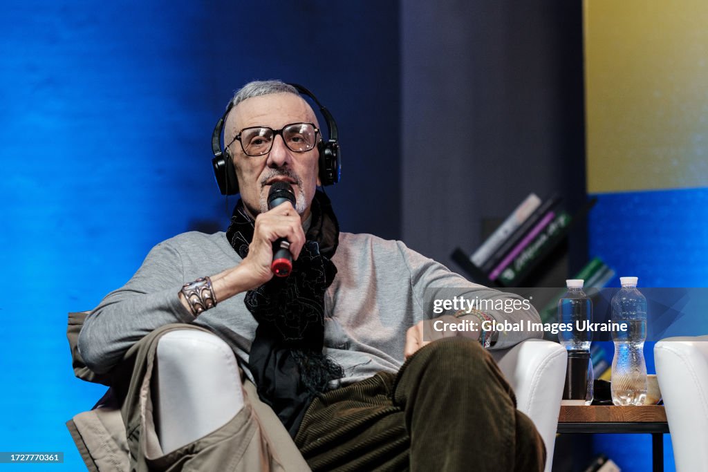 David Rieff, journalist and author, attends the 30th Lviv Book Forum ...
