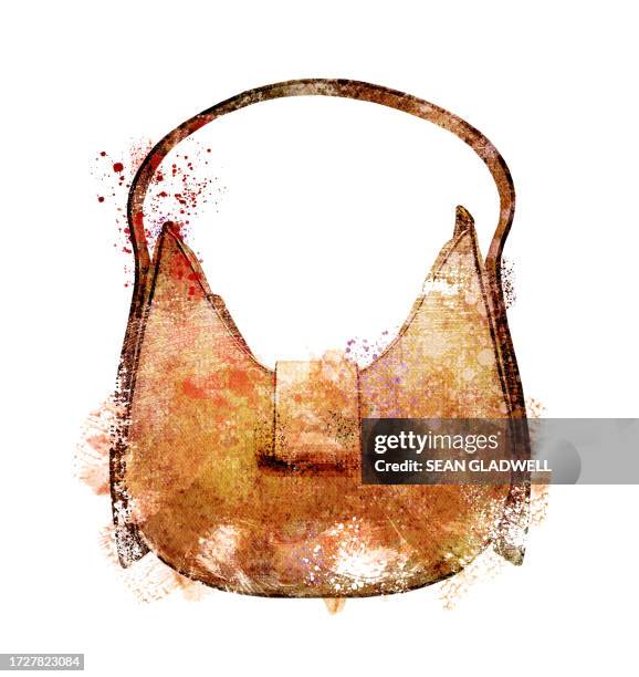 handbag illustration - handbag illustration stock pictures, royalty-free photos & images