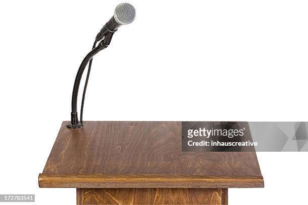 podium - lectern stock pictures, royalty-free photos & images