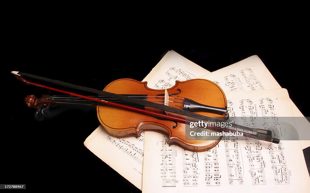 旧バイオリン、メモ