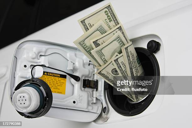 cost of fuel - auto sticker price stock pictures, royalty-free photos & images