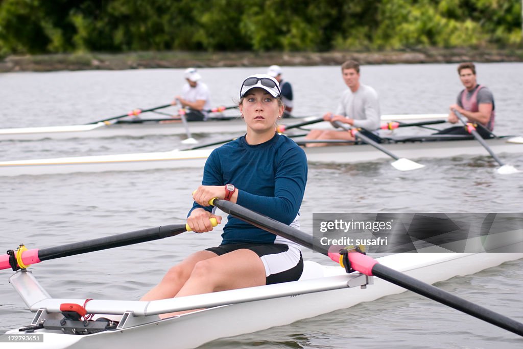 Young rower