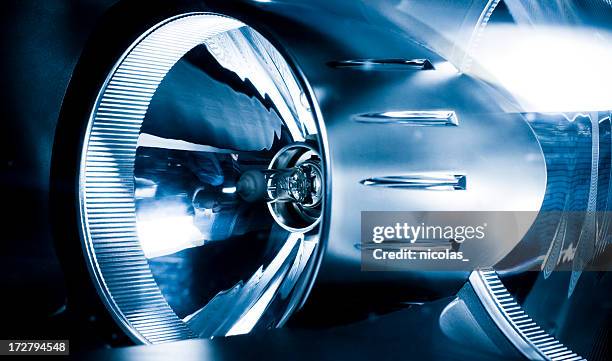 headlight - reflector stock pictures, royalty-free photos & images