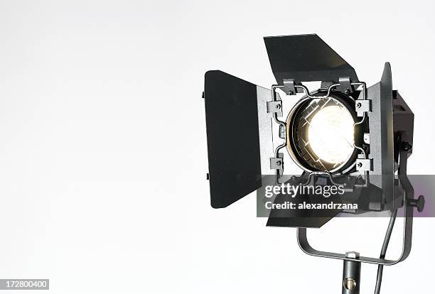 lighting equipment. - spotlicht belichting stockfoto's en -beelden