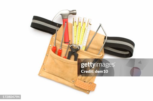 Tool Belt on white background Tool Belt on white background
