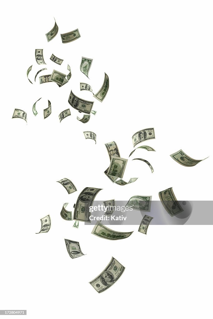Geld fallen