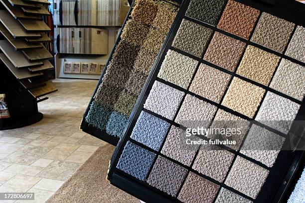 flooring store - carpet stock pictures, royalty-free photos & images